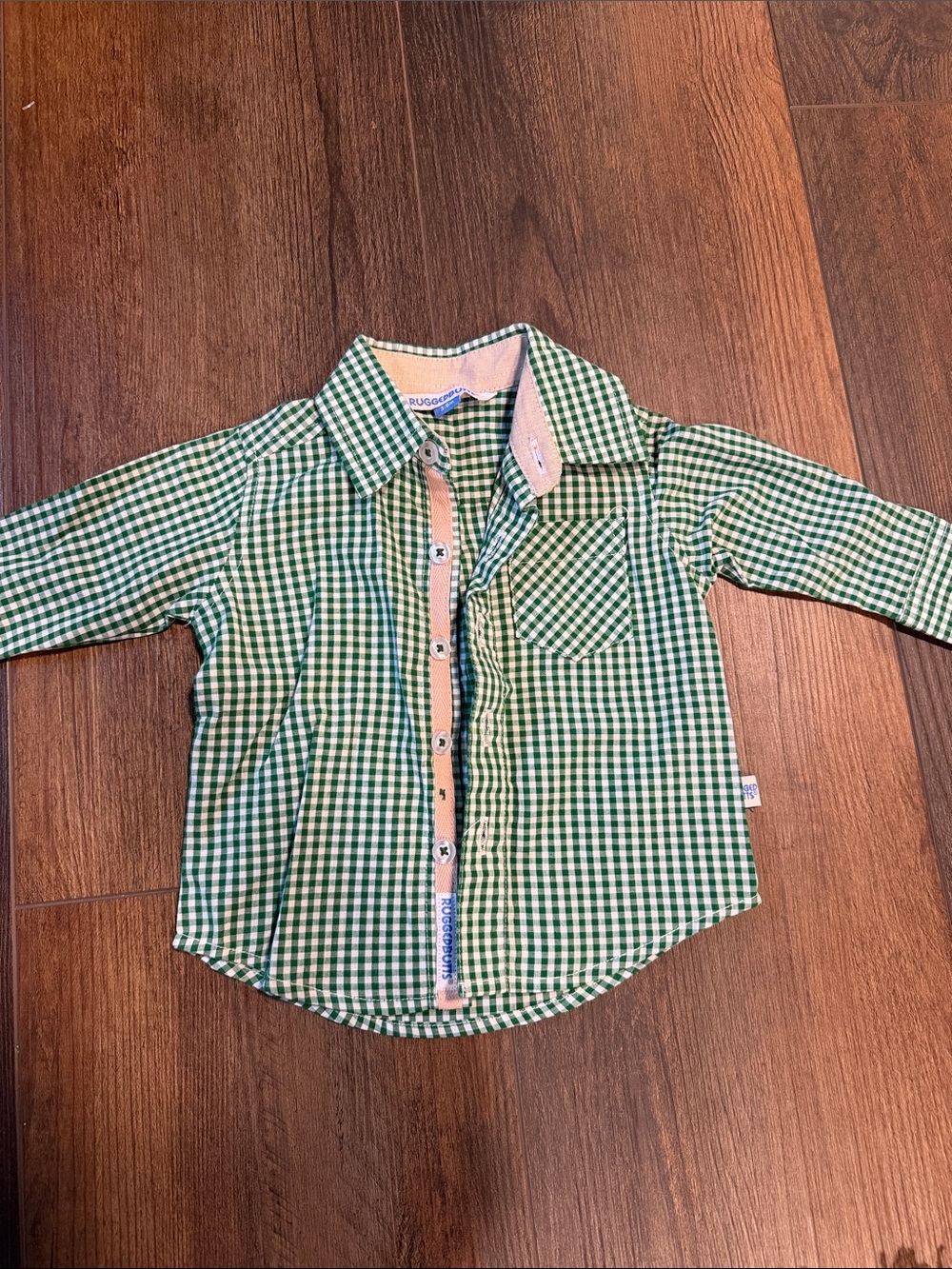Rugged butts button down shirt